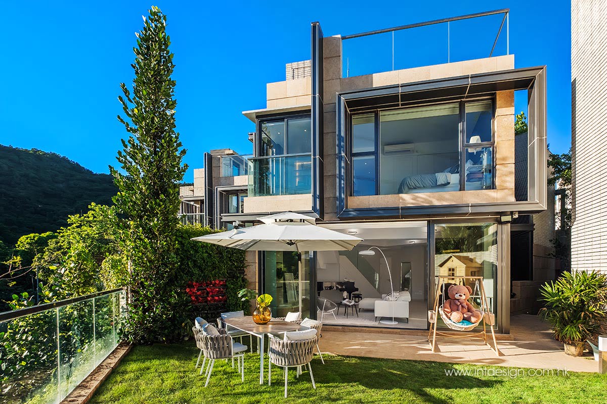 Clear Water Bay Villa House's Backyard Interior Design